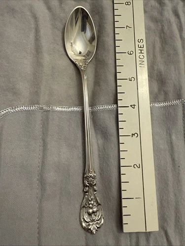 Reed & Barton Francis I  Sterling Silver Iced Tea Spoon No Monogram