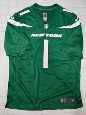 NIKE NFL New York Jets Jersey #1 Gardner in Green Size XL