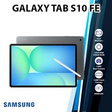 Samsung Galaxy Tab S10 FE WiFi Android PC Tablet GREY/12GB 256GB/Octa Core 