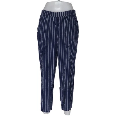 Forever 21 Contemporary, pantalon palazzo, taille : M, bleu/blanc, viscose #mop - Photo 1/4