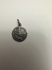 VTG. Srebro szterling meksykański kalendarz zawieszka charm – aztecki design Majów