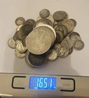 One Pound Of Silver Coins Morgan, Peace Dollar, Walking Liberty, Mercury Dime
