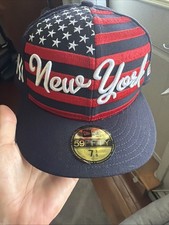 Ny Yankees New Era 59fifty USA Flag Hat Cap 7 3/8