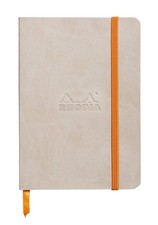 Rhodia Rhodiarama Soft Notebook - 72 Lined Sheets - 4 x 5 1/2 - Beige
