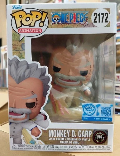 Monkey D. Garp #2172 GLOW DARK GITD CHASE Funko Pop Chalice Exclusive One Piece