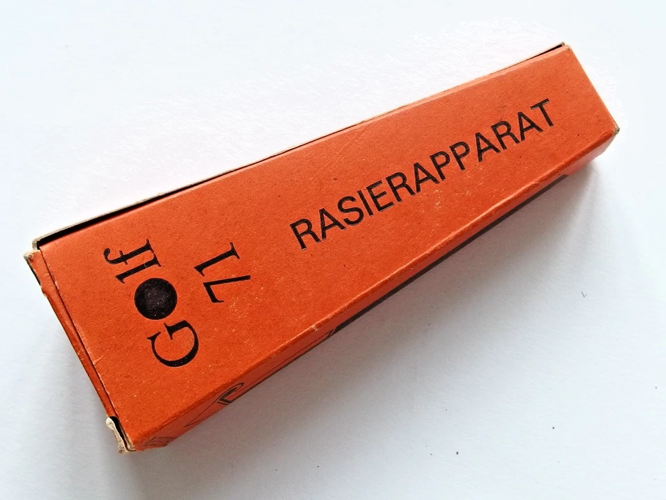 Vintage DDR Rasierer Golf 71 in OVP, VEB MLW Leipzig, für Sammler - Bild 2 von 4