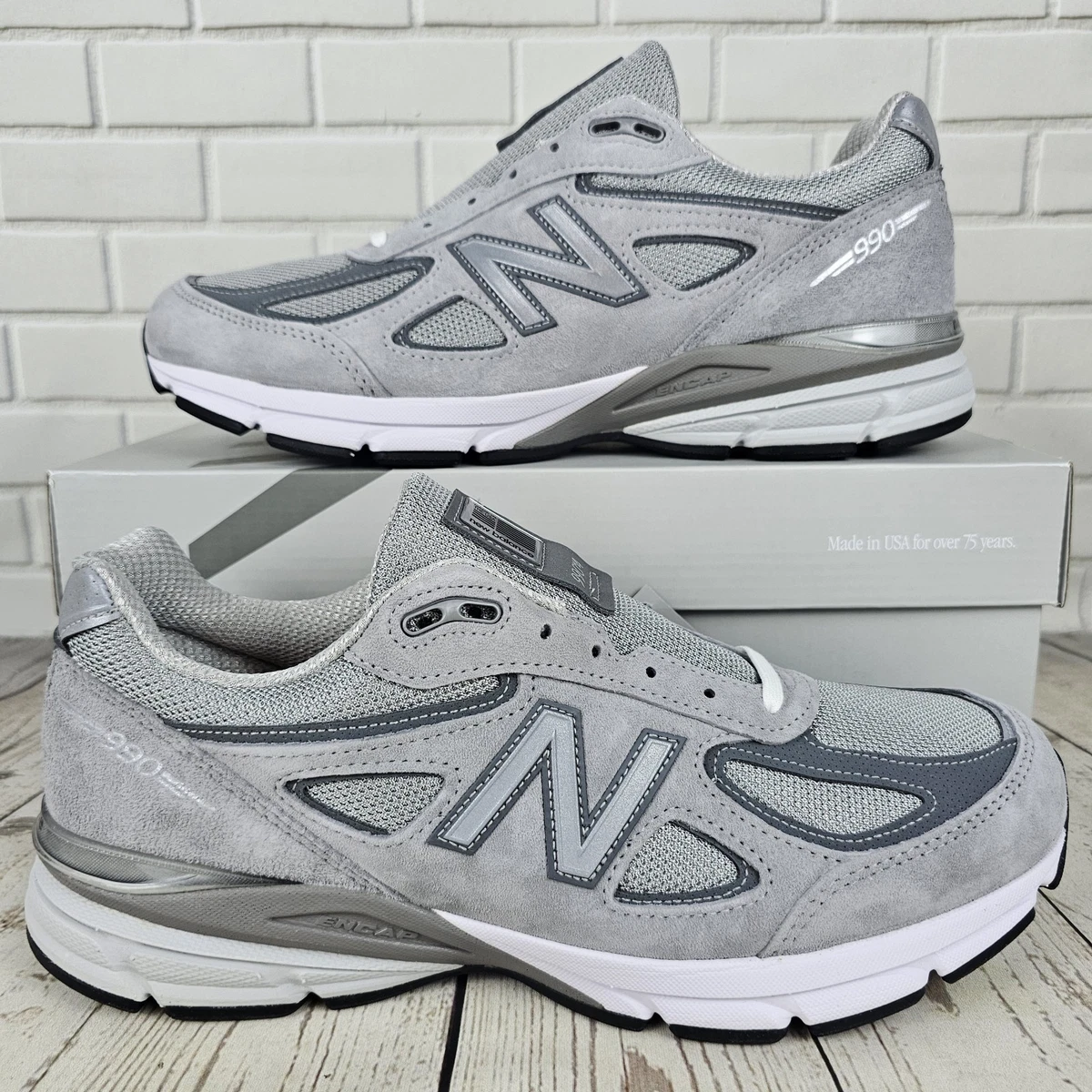 New Balance 990v4 Made in USA Grey for sale | eBay