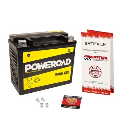 POWEROAD Batterie passend für Harley Softail Springer (91-96) inkl 7,50 Pfand