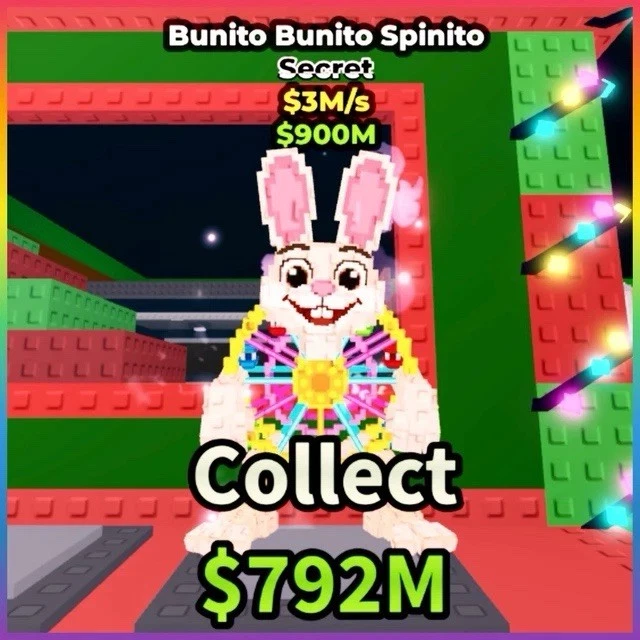 Bunito Bunito Spinito Needed For Tuff Toucan - 🧠 Steal A Brainrot