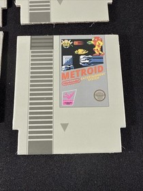 Nintendo NES Classic (4) Game Cartridge Coasters Super Mario Donkey Kong Metroid