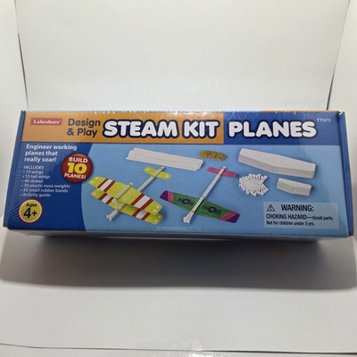 #ad #ad Lakeshore Design amp; Play Steam Kit Planes Build 10 Planes Factory Sealed $11.01