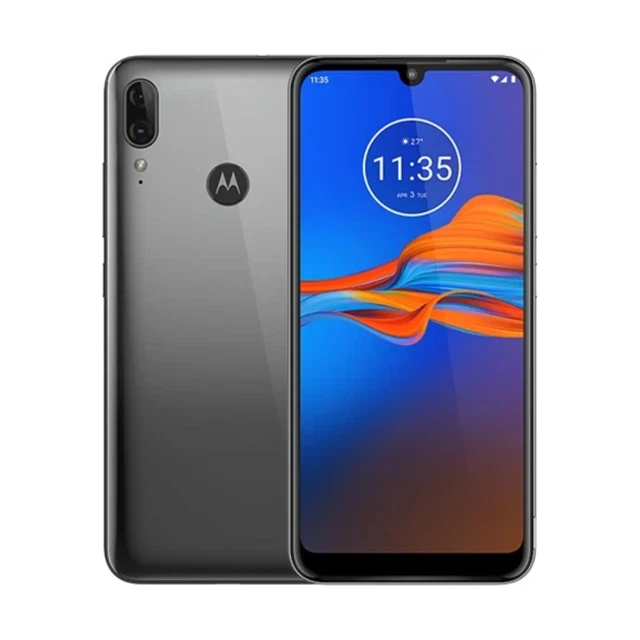 Motorola Moto E6 Plus 32GB Polished Graphite Unlocked Smartphone – Very Good