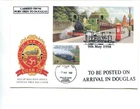 Isle of Man 1998 Railway Min Sheet FDC, TPO cancel & RLS Stamp