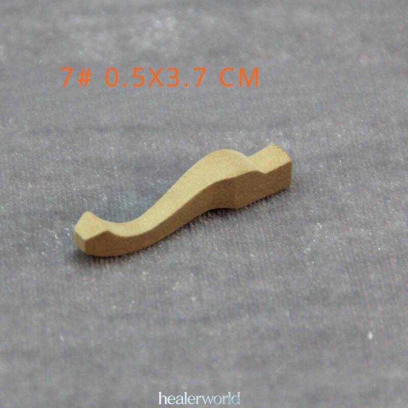 4PC Miniatures Dollhouse 1:12 Scale Vintage Wooden Table Cabinet Legs Ornaments - Image 4 of 4