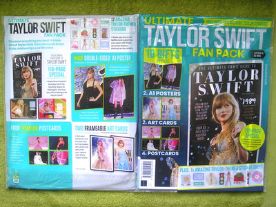 TAYLOR SWIFT ULTIMATE FAN PACK 2023 STICKERS/POSTERS/ARTCARDS/LOTS MORE/SEALED +