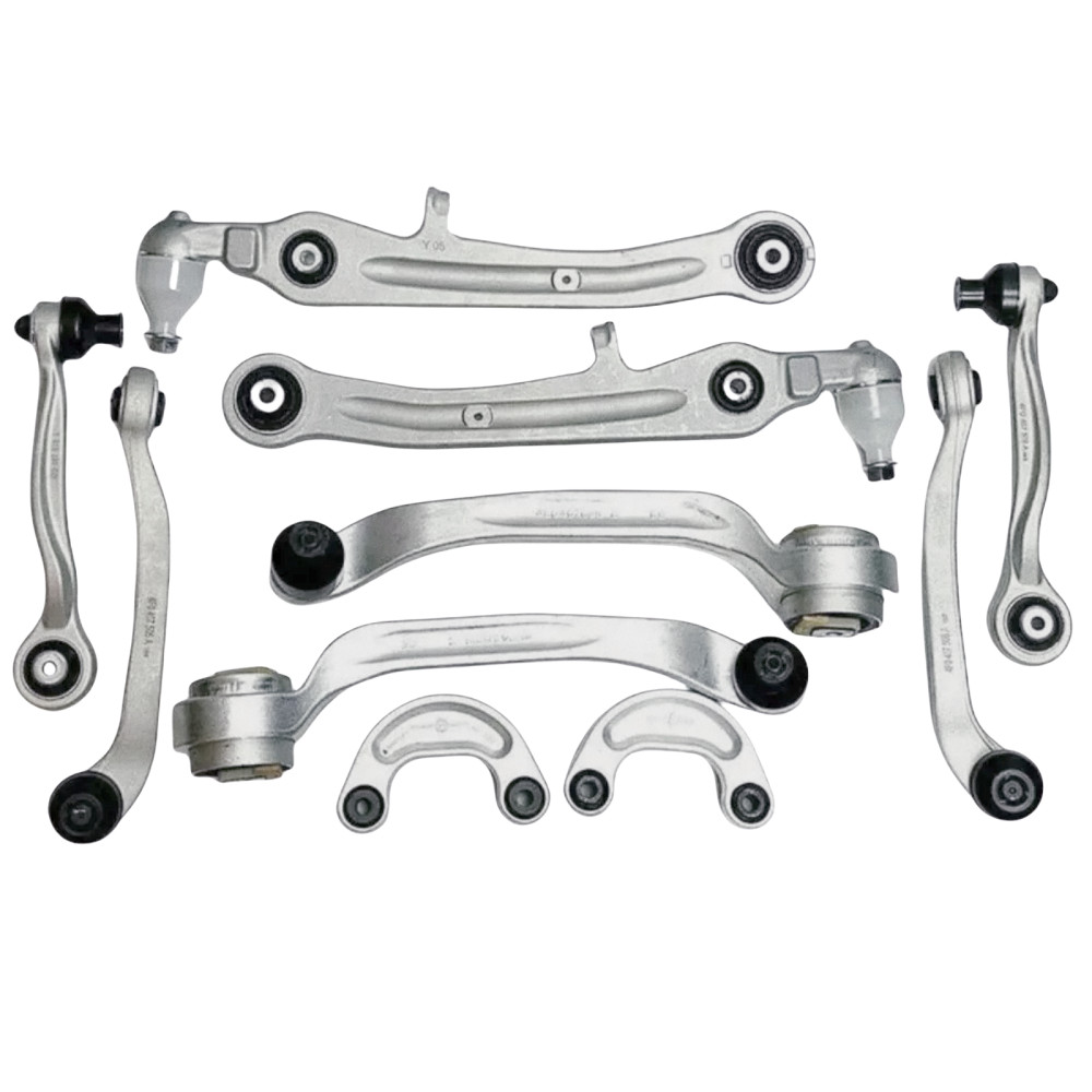 10X FRONT UPPER LOWER SUSPENSION CONTROL ARMS KITFOR BENTLEY GT GTC FLYING SPUR