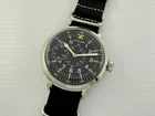 Rolex Laco Aviator Luftwaffe Pilot WW2 Vintage 1939-1945 Swiss Men Watch CAL.592