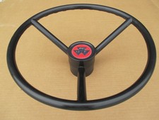 STEERING WHEEL W/ CAP FOR MASSEY FERGUSON MF INDUSTRIAL 50 50A 50C 60 70 80