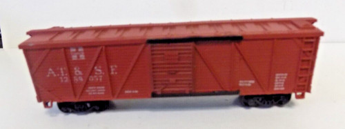 A.T. & S.F. BRAUNER BOXCAR Nr.1289057 Spur HO | Zustand: Used