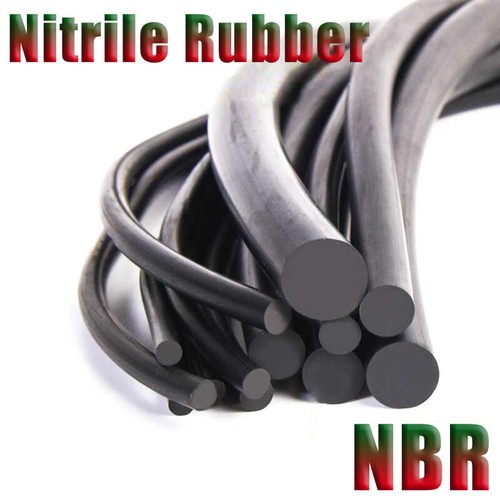 Smooth Solid Nitrile Rubber Cord Round Strip Oil Resistant NBR φ2-30mm ...