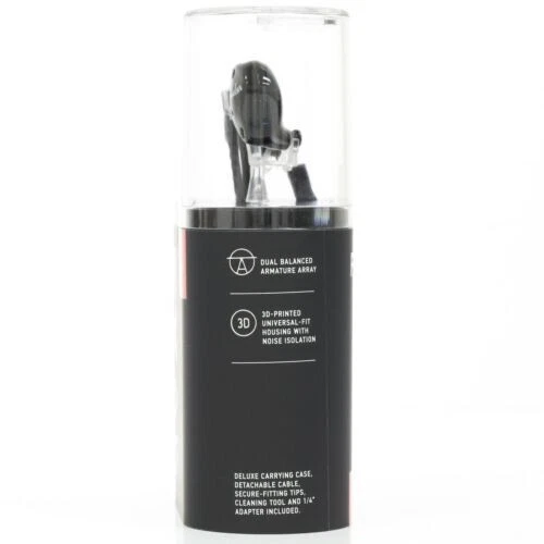 Fender FXA5 Black In-Ear Headphone Monitors Professional Live Performance - Image 3 of 4