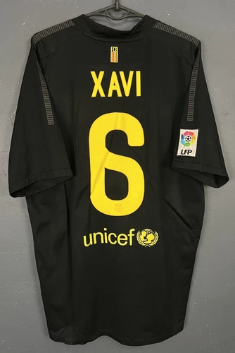 XAVI #6 MENS FC BARCELONA 2011/2012 SOCCER FOOTBALL SHIRT JERSEY MAILLOT SIZE XL