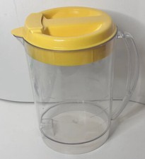 Mr Coffee Iced Tea Maker Pot TM3 3 qt Pitcher W/ Yellow Lid