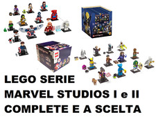 LEGO® Minifigure Marvel Studio 1 e 2 SERIE 71031 - 71039 COMPLETA O A SCELTA