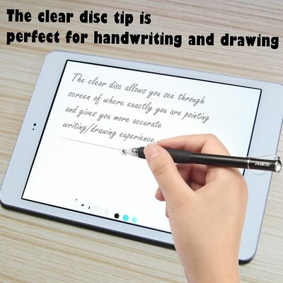 Penna Touch MEKO 2-in-1 Universale Per Smartphone E Tablet - Punta Precisione E Disco