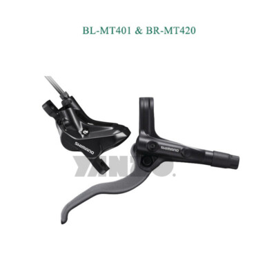 Shimano BL-MT401 & BR-MT420 4 Piston Hydraulic Disc Brake Set