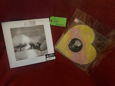 Taylor Swift TTPD Signed LP + Lover (Live From Paris) Heart Shaped LP Bundle Set