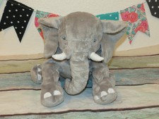 Ikea Leddjur Elephant Mom Baby Plush Soft Toy Stuffed 12 Grey For Sale Online Ebay