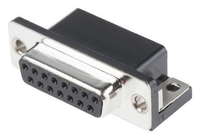 1 x MH Connectors Mhdd Serie, 15 Way Rechtwinklig Pcb D-Sub Connector Buchse, 2.