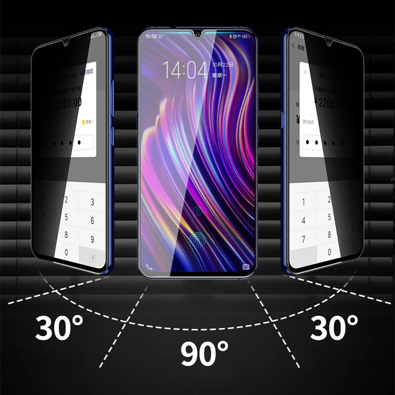 Privacy Screen Protect Tempered Glass Film For OnePlus 1+8T 7 6 9 R/RTAnti-Spy - Image 2 of 4