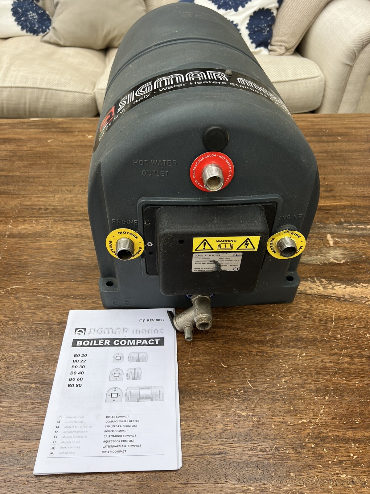 Boat hot water heater eBay