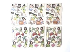 Disney Sticker  6  Bögen Thema: Mulan