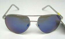 Foster Grant Polarized Silver Blue Sunglasses 100 UV See Description 31024LTP030
