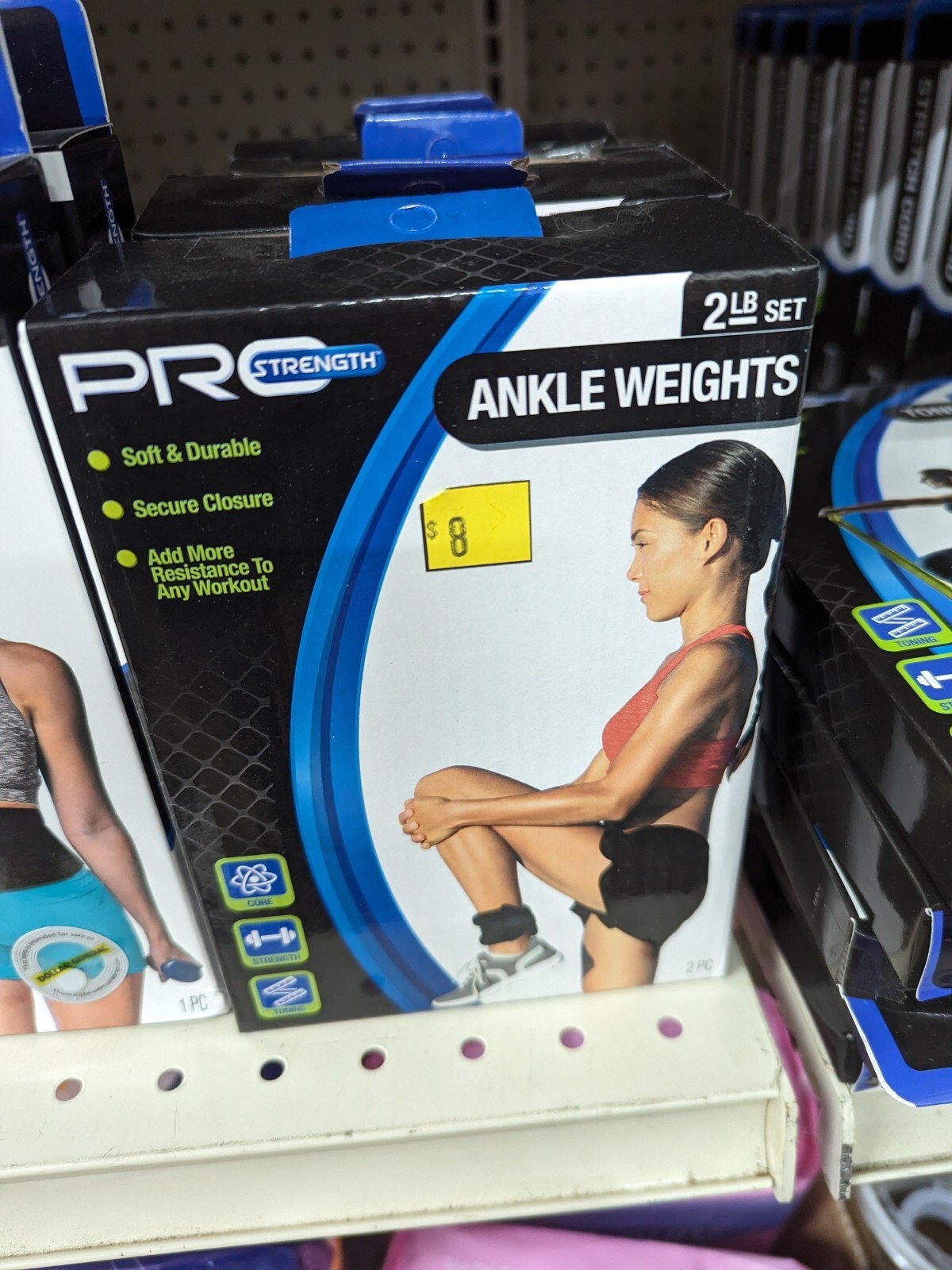 Pro Strength 2 LB Set Ankle Weights, Core, Strength and Toning Add to Workout eBay