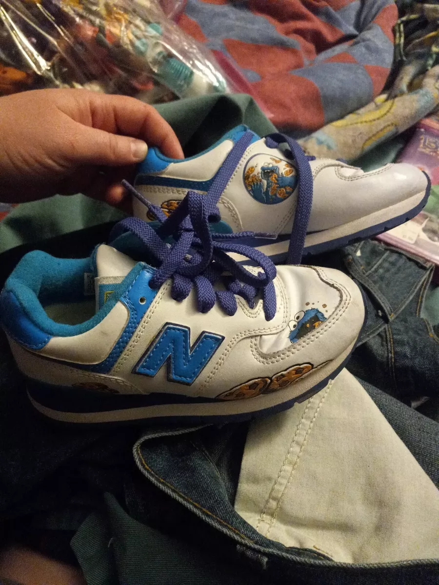 New balance cookie sales monster shoes