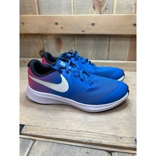 Nike Star Runner 2 D2N Kids 4Y Glow In Dark Blue Pink Shoes CJ2094-400 UK 3.5 36