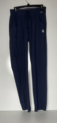 Aegle Gear 4 Way Stretch Scrubs Pants Anti-Microbial Women's Size XS Navy Blue