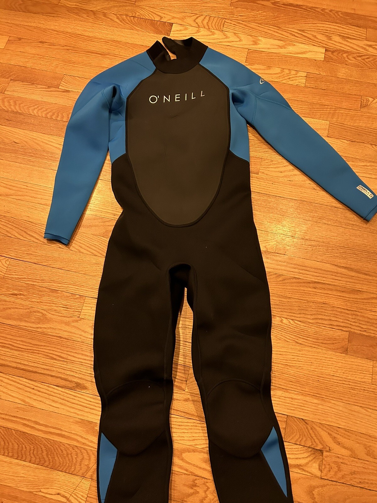 O'Neill Men's Reactor II 3/2mm Back Zip Full Wetsuit (LT) Black