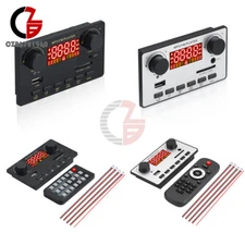 Amplifier Bluetooth 80W 2*40W Decoder Board 12V Car FM Radio Module Call Record