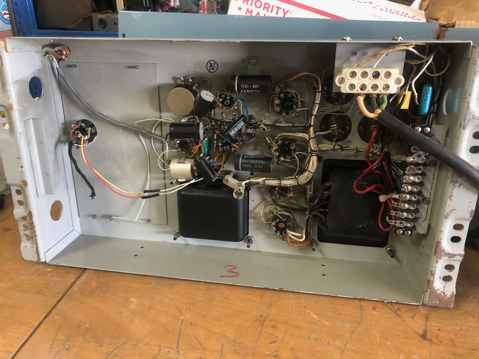 Pair Northern Western Electric RA75A MONOBLOCK Mono EL34 tube Amplifiers