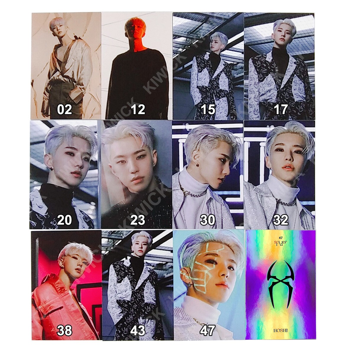 Seventeen Hoshi Official Solo Mixtape Spider Trading Photo Seventeen Hoshi Official Solo Mixtape Spider Trading Photo