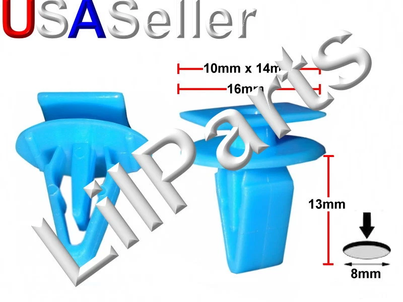 LILPARTS Cowl Vent Grill Retainer A21417 Honda Acura 90602TA0003 9060-2TA-0003