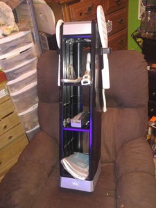 video game console stand