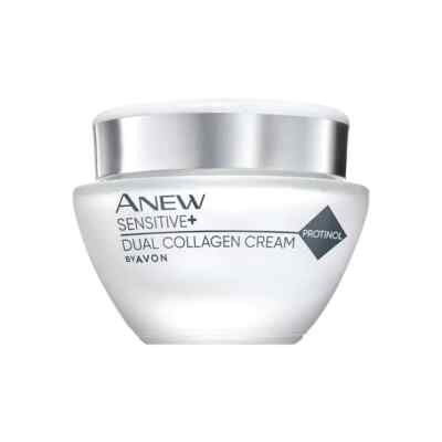Avon Anew Sensitive+ Dual Collagen Cream  with Protinol 1.7 fl oz / 50 ml