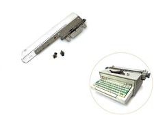 Right Plastic Line Indicator for Olivetti Praxis Typewriter Vtg Part Original thumbnail