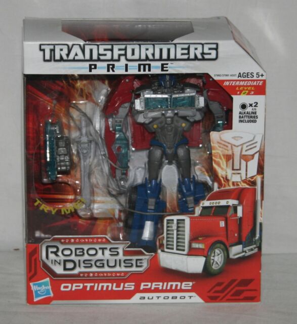 Transformers TF Robots in Disguise Voyager Class 2012 Optimus Prime MISB Retired for sale online